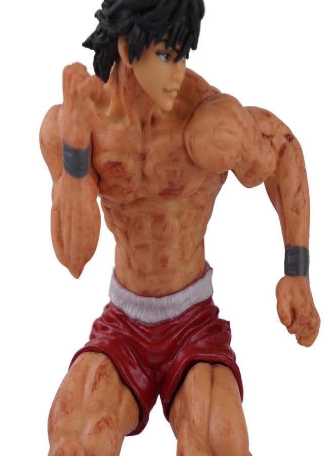 Offo Baki Hanma Anime Action Figure | 15cm PVC Collectible Statue | Car Dashboard, Desk & Home Decor | Anime Character Model for Boys, Girls & Fans | Birthday Gift for Kids & Adults - Image 2